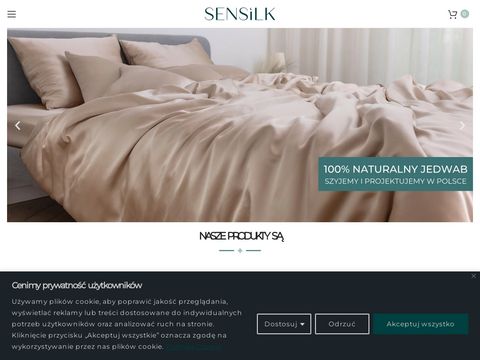 Sensilk.pl - jedwabne akcesoria do włosów