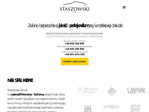 Staszowski.pl - naprawy powypadkowe Warszawa
