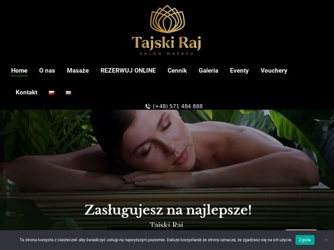 TajskiRaj.pl - salon masażu tajskiego