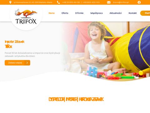 Trifox.pl - importer zabawek