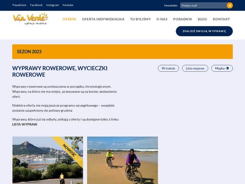 Viaverde.com.pl wycieczki rowerowe