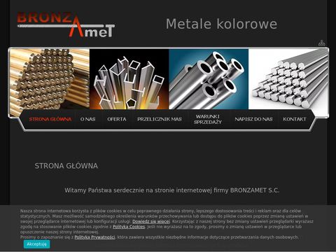 Bronzamet.pl - metale kolorowe