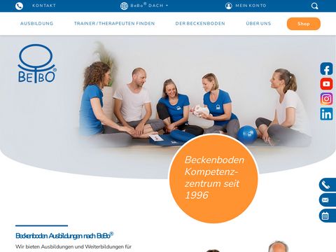 Beckenboden.com BeBo trening dna miednicy