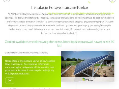 APP Energy Kielce fotowoltaika