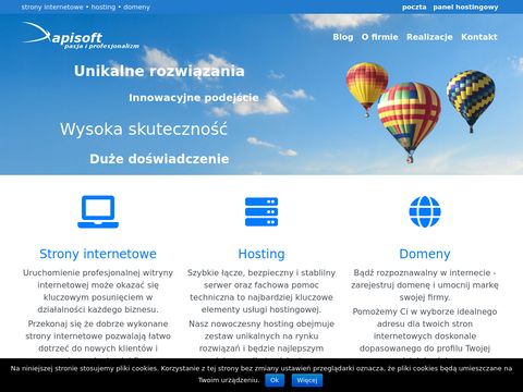 Apisoft.pl projektowanie stron internetowych