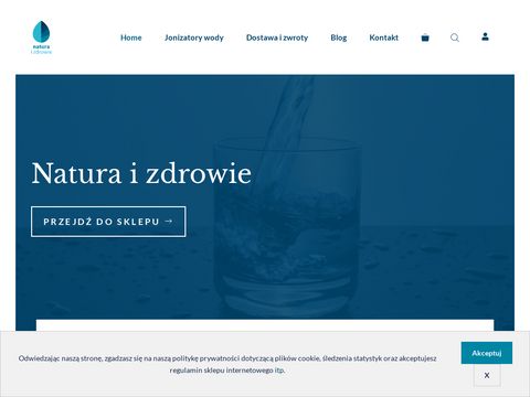 Natura-zdrowie.pl woda alkaliczna