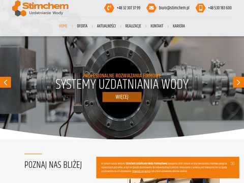 Stimchem.pl - uzdatnianie wody