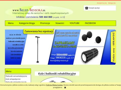 Sklep-seniora.pl - sprzęt dla seniorów