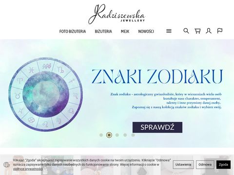 Radziszewska.com biżuteria ślubna Jewellery