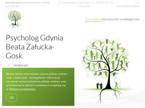 Pomocwlabiryncie.pl psycholog w Gdyni