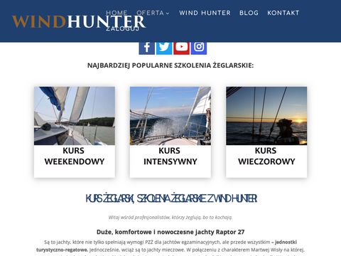 Wind-hunter.pl szkolenia żeglarskie