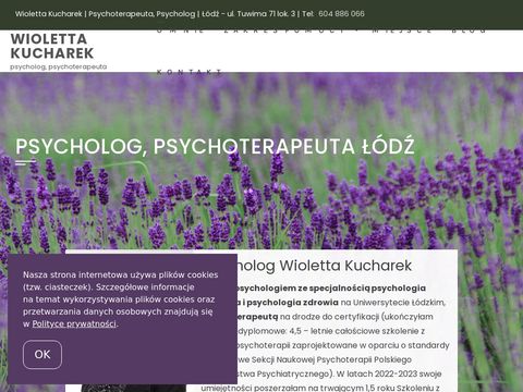 Wiolettakucharek.pl - psychoterapeuta