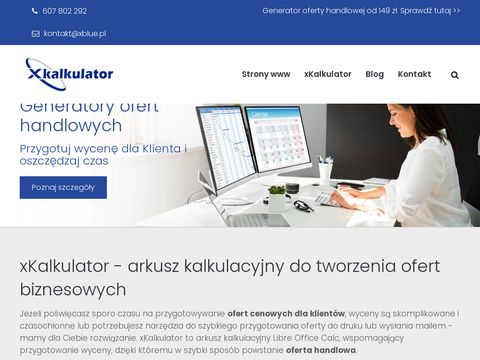 Xblue.pl szablon oferty